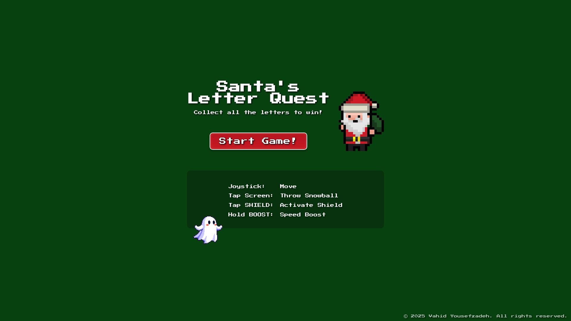 Santa's Letter Quest - AI Games AI Tool